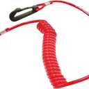 5005801 Boat Ignition Key Switch & Safety Lanyard Assembly for OMC Johnson Evinrude 40-200HP Outboard Motor 175974