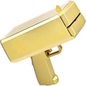 Money Gun Shooter with 200pcs Prop Red Green Paper for Christmas Make it Rain Prop Gun Xmas Party Toy Gun Toy Spray Gun for Christmas New Year Eve Clubs Fun Game Movies Party Supplies