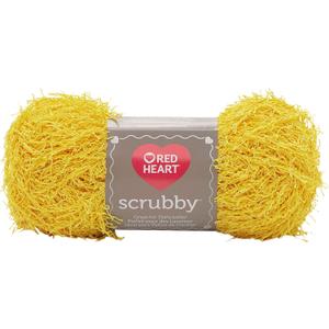 Red Heart Scrubby Yarn - Duckie