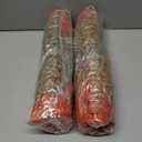 2 x Alupssuc 24 Bundles Artificial Fall Mums Flowers for Outdoors Decoration, UV Resistant Silk Violet and Faux Eucalyptus Autumn Fake Plants for Outside Indoor Yard Home Patio Porch Decor