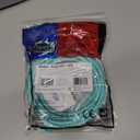 2 x Tripp Lite Cat6a 10G Ethernet Cable, Snagless Molded Slim STP Network Patch Cable (RJ45 M/M), Aqua, 7 Feet / 2.1 Meters, Manufacturer's Warranty (N262-S07-AQ)