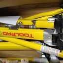 ToolPro Professional Grade Adjustable Drywall Stilts - for Drywall Installation, Painting, and More. Soft Strap Bands to Reduce Soreness and Smoother use (18-30 in., Magnesium)