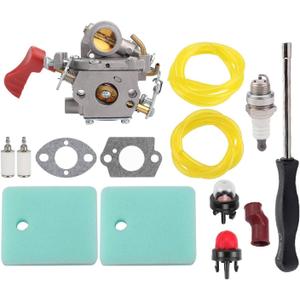 545189502 545008042 Carburetor Replacement for Poulan Pro PP033 PP338PT PP133 for Husqvarna BC433B BC233 358791170 Craftsman Trimmer with Air Filter carb Tool Kit