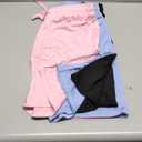 Real Essentials 3 Pack: Women's Dry-Fit Athletic 7" Bermuda Long High Waisted Running Shorts, XL