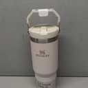 STANLEY IceFlow Flip Straw Tumbler with Handle 30 oz | Twist On Lid and Flip Up Straw | Leak Resistant Water Bottle | Insulated Stainless Steel |BPA-Free | Rose Quartz