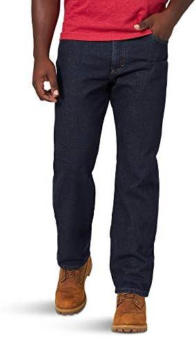 Rustler Men's Classic Relaxed Fit Jean. size 40X34, Soft Rinse 