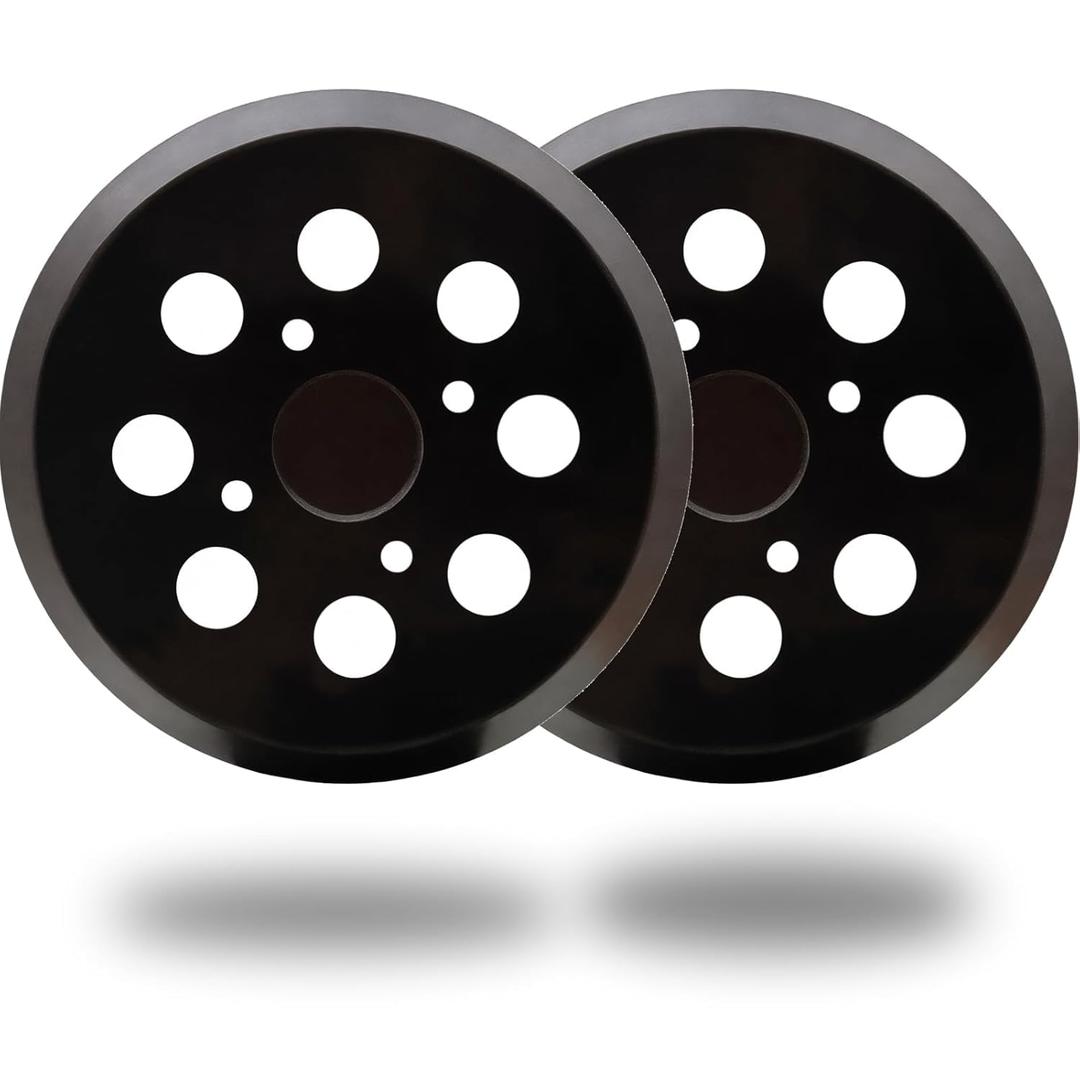 2 Pack 5" Hook and Loop Replacement Sander Pad for Ryobi RS290, RS241, RS240, RS280/RS280VS, RS281VS, P411 Random Orbit Sander