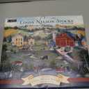 Lang Linda Nelson Stocks 2026 Wall Calendar  13.4  12, 12-Month Calendar with Stapled Binding, Linen-Embossed Americana Art, Nostalgic Small-Town & Countryside Scenes