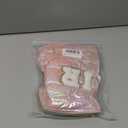 Hiroyuki Iridescent Makeup Bag, 14 inches Cosmetic Bag, Large Capacity Travel Pouch (Hair, pink)