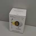 Space Heater,1200W Desk Heater for Office,160 Lateral Auto Oscillating,3 Gears Adjustable,PTC Ceramic Heating,Tip-over & Overheat Protection,Fast Heating,Cold And Hot Air Light Blue