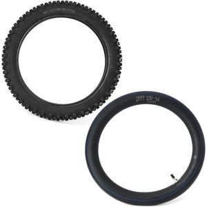 14" Front Wheel Outer Tire with Inner Tube Kit Replacement for Tuttio Soleil 01 for Yozma IN10 for Yozma in 10 for heybike for Eskute Nova MiniTutti Electric Dirt Bike