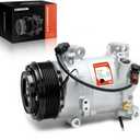 A-Premium Air Conditioner AC Compressor with Clutch Compatible with Honda CR-V 1.5L 2017-2022, Civic 1.5L 2016-2021