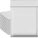 Ireer 10 Pack Extra Large 14 x 19" Bubble Mailers Poly Padded Envelopes Cushioned Mailing Envelopes Bubble Padded Mailers Self Adhesive Waterproof Shipping Bags for Business Christmas Gift Packaging