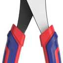 WORKPRO 8 Slip Joint Pliers Tool, Large Soft Grip,Rust Prevention Finish, 3-Zone Serrated Jaw Forged from High Carbon Steel for Maximum Grip