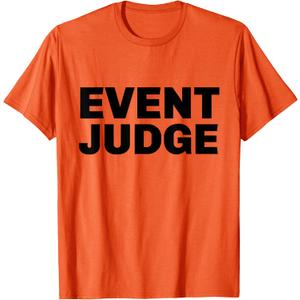 Event Judge Contest Judge T-Shirt, 3XL