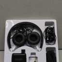 Hearing Amplifier Rechargeable Hearing Device with Standard Headphone Personal Sound Amplifier PSAP for Ears,Seniors,Directional Microphone (black)