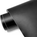Vinyl Wrap for Cars, Matte Black Car Wrap Vinyl Roll Air Release Self Adhesive Automotive Vinyl Wraps Auto Sticker Decal Interior Exterior (Matte Black, 1ft x 10ft)