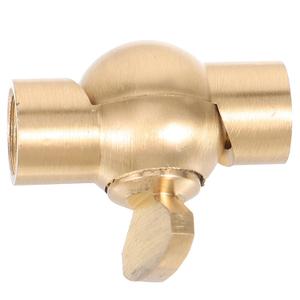 jojofuny Bathroom Ceiling Light Adapter M10 Thread Socket Extender for Wall Lamp Accessories 180 Swivel