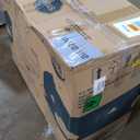 Serta Conway Big & Tall Executive Office Chair, Ergonomic High-Back with Adjustable Lumbar, Semi Plush Cushion and Body Pillows, Padded Armrests, Wooden Swivel Base, Bonded Leather, Brown