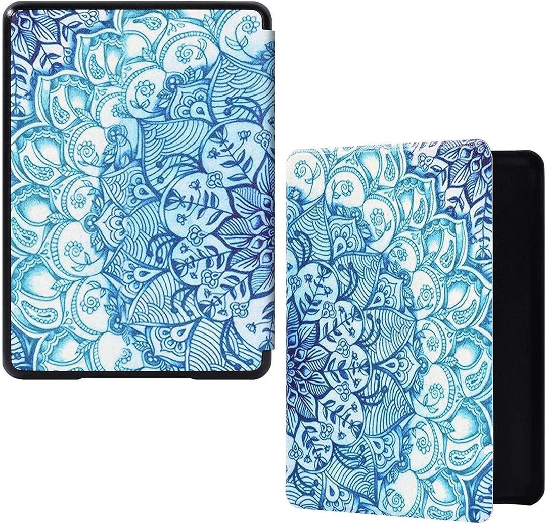 7 inch Case for Kindle Paperwhite 12th Generation/Colorsoft Signature Edition 2024, Ultra-Thin Shell Cover with Auto Sleep Wake Feature, Model: SA568B/SA569P/SA59CP