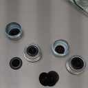 4pcs 1.98'' Trailer Hub Dust Caps, Trailer Spindle Bearing Dust Cap Cup Grease Cover Caps & Extra Rubber Plugs for 2000 to 3500 lb Boat Trailer Dexter EZ Lube Trailer Camper RV Axle