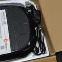 Lifepro Waver Vibration Plate Exercise Machine for Lymphatic Drainage, Muscle Activation, Full-Body Workout Vibrating Platform with Loop Bands, Fitness Equipment for Strength Toning & Fat Loss (Black)