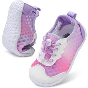 BARERUN Toddler Water Shoes Barefoot Kids Water Shoes Boys Girls Aqua Socks Quick-Dry Breathable Toddler Sandals Slip on Indoor Outdoor Walking Shoes for Beach Swim Pool Size 11