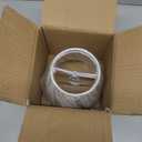 Small Lamp Shades Set of 2, White Clip On Lamp Shades for Table Lamps-4" Top x 5" Bottom x 6" High, Mini Barrel Fabric Lampshades for Table Chandeliers Sconce Wall Floor Lamp Replacement