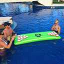 GoPong Pool Pong Table, Inflatable Floating Beer Pong Table, Includes 3 Pong Balls
