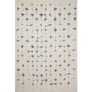 Loloi Hagen Collection HAG-04 White/Navy 2'-7" x 10'-10" Runner Rug