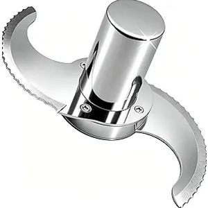 27055 Leakproof Blade for Robot Coupe Food Processor, Serrated Edge | Compatible with R2, R2A, R2B, R2N, R2U, R201, R211, Modular, Resists Cracking & Chipping & Grease, Sharp, Effortless Clean