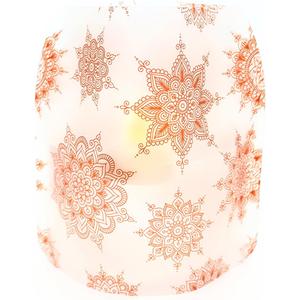 MODGY Luminary Lanterns Candle Holder Decorative Indoor Outdoor Decor, Lanterns for Wedding Centerpiece Decoration Outside Patio 4-Pack, with Flameless Floating LED Candles Jaya