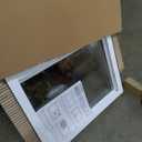 Left-Hand Single Sliding Vinyl Window White with Dual Pane Insulated Glass