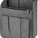 Backpack Organizer Insert for Over 12" Backpack, Felt Travel Vertical Interior Bag, Large Capacity Backpack Storage Lining Bag, Grey