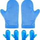 Hot & Cold Therapy Gloves | Ice & Heat Pain Relieving Mittens | Microwavable & Freezable, Arthritis, Finger & Hand Injuries, Carpal Tunnel - Small, Medium