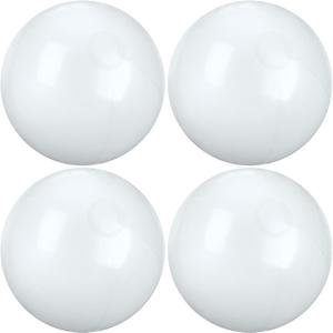 4 Pcs Inflatable Beach Ball 20 inch Swimming Pool Balls Summer Outdoor Decor Beach Balls Ornaments Floatable Ball for Swimming Pool Birthday Party Supplies