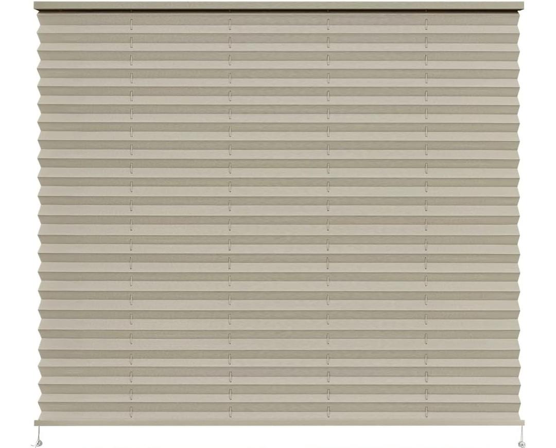 RV Blinds,RV Pleated Shades,RV Window Shades,Camper Blinds,RV Window Blinds for RV Camper Travel Trailer Motorhome's Window 44" W x 38" L Cappuccino