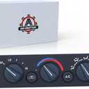 AC Heater Climate Control Module for Chevy, Cadillac, GMC Escalade, C1500, C2500, C3500, K1500, K2500 Suburban, C3500HD, Tahoe Control Panel - 16231175, 16238895, 16240115, 15-72548, 599-007, 9378815 (Without Rear Defogger Button)