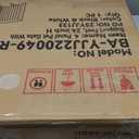 Freestanding Pet Gate for Dogs, Foldable Wooden Dog Gate for House, Indoor Dog Gate for Stair, Doorway, Gates for Dogs Indoor, 80 Inch Wide, 4 Panels 24",White