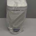 rejomiik Small Bathroom Trash Can with Lid Slim Soft Close Garbage Can Step Wastebasket Container Trash Bin for Office Bedroom Kitchen Living Room (1.9 Gallon Cream)