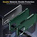 SPIDERCASE Designed for iPhone 16 Pro Case,Deep Green