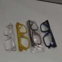 Eyekepper 5-pack Oversized Reading Glasses Square Large Frame Readers for Men and Women +1.50