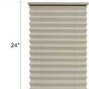 RV Blinds,RV Pleated Shades,RV Window Shades,Camper Blinds,RV Window Blinds for RV Camper Travel Trailers Motorhome's Window 17" W x 24" L Cappuccino