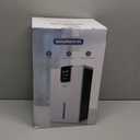 Dehumidifier, Dehumidifiers for Home, 98 OZ Water Tank, (1000 sq.ft) Quiet Dehumidifier for Basement Bedroom Bathroom with Humidity Display, Auto Shut Off, Relaxing 7 Color Ambient Light(White)