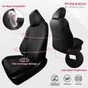 FREESOO for Toyota Corolla Seat Covers 2020-2026 SE/SE Apex Nightshade & 2023-2025 XSE & 2025 FX, Custom Car Seat Covers, Waterproof Seat Covers for Cars, Leather Seat Cover, Black Blue Full Set