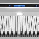 COSMO COS-QS48 48 in. Haven Collection 500 CFM Ducted Under Cabinet Range Hood, Touch Controls, LED Lights, Stainless Steel