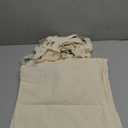 Carbrea 12 Pack Canvas Tote Bag - Lightweight Thin Tote Bags Bulk Blank Shopping Reusable Grocery Bags for DIY Gift Sublimation Activity - Beige (Medium)