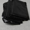 6 Pack Waterproof Moving Bags with Strong Zippers and Reinforced Handles, Real 100lb Capacity Extra Heavy Duty Large Storage Totes for Packing & Moving Storing, Alternative to Moving Boxes -95L,Black