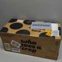 Who Gives A Crap 100% Bamboo Toilet Paper, 24 Rolls, 3 Ply, 330 Sheets, Long, Strong & Soft Toilet Tissue, Renewable, Tree Free Bathroom Tissue Made with Bamboo Fibers
