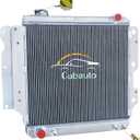 3 Rows Aluminum Radiator For 1997-2006 Jeep TJ,Full Aluminum Radiators for 1987-2006 Jeep Wrangler 2.4L 2.5L 4.0L 4.2L,3 Core Automotive Replacement Engine Radiators